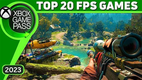 TOP 20 FPS Games On Xbox Game Pass Console PC 2023