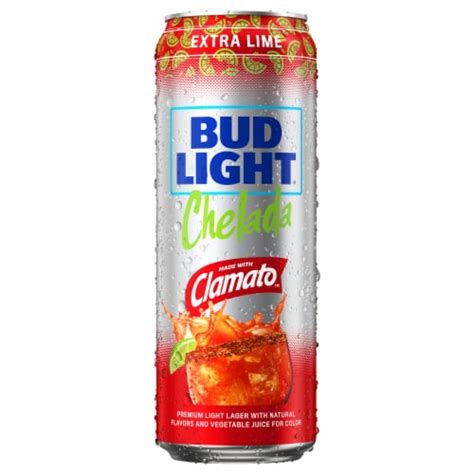 Bud Light Extra Lime Chelada Single Can, 25 fl oz - Smith’s Food and Drug