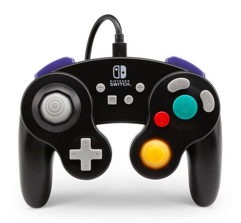 PowerA GameCube Style Wired Controller for Nintendo Switch - Black - Walmart.com