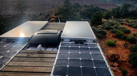 The Best Solar Panels for Van Conversion Power Systems