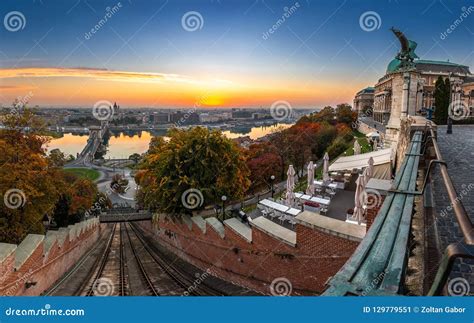 Budapest, Hungary - Budapest Castle Hill Funicular Budavari Siklo Track ...