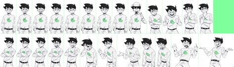 John Egbert Sprite Sheet