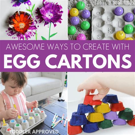 Creative Egg Carton Activities for Kids - Toddler Approved