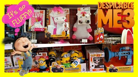 Despicable me 3 Toy Hunt At Toys R Us / Its SO FLUFFY!! 2017 - YouTube