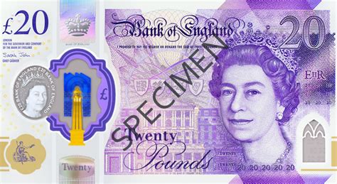 New £20 polymer note unveiled - Your Money