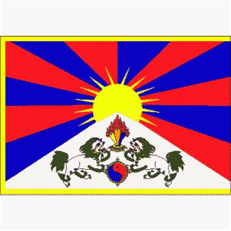 Tibet Flag 3 X 5 ft. Standard