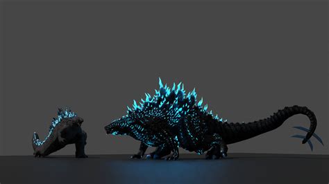 Godzilla vs shimu (Godzilla x kong the new empire by KamaCooker on ...