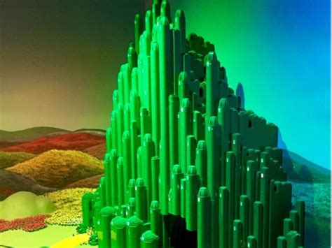 Lego Emerald City from the "Wizard of Oz" - Crown Center - Union Hill