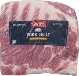 Calories in Pork Belly from Swift
