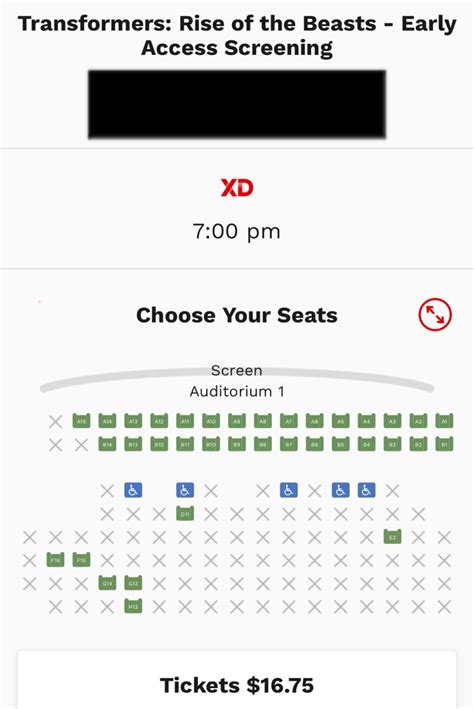 Why is most of the seating unavailable? : r/Cinemark