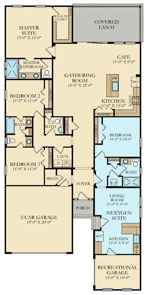 Lennar Homes Renderings & Floorplans - Trailmark