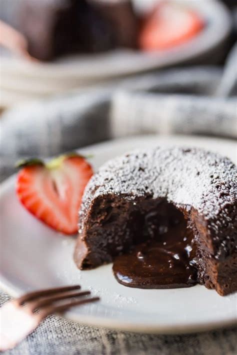 Chocolate Molten Lava Cakes: so rich & decadent! -Baking a Moment