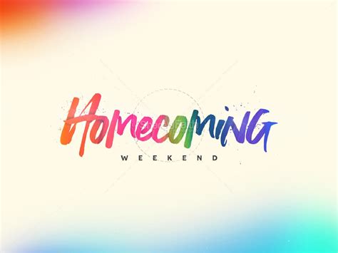 Homecoming Weekend Church PowerPoint | Clover Media