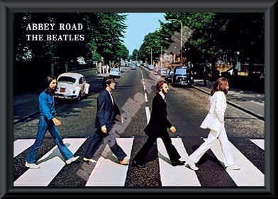 Beatles Abbey Road Poster :: The Beatles :: Music Memorabilia ...