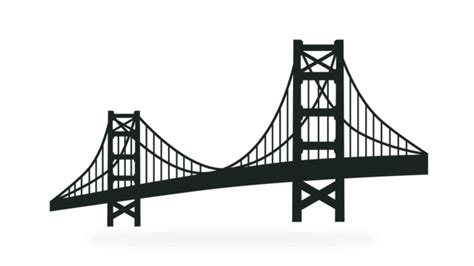 Golden Bridge PNG Transparent Images Free Download | Vector Files | Pngtree