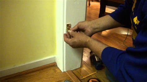 How To Install A Swinging Door - YouTube