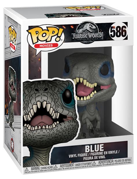 Funko POP! Jurassic World 2: Fallen Kingdom #586 Blue - New, Mint Condition