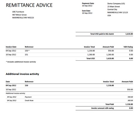 10+ Free Remittance Advice Templates | Word, Excel & PDF Templates ...