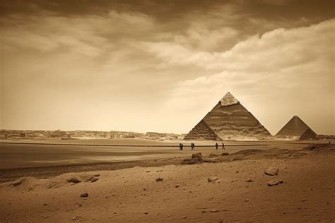 Egypt architecture pyramid archaeology. AI | Free Photo - rawpixel