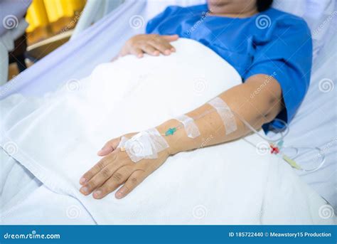 Patient Modern Recovery Room in Hospital Stock Photo - Image of alone ...