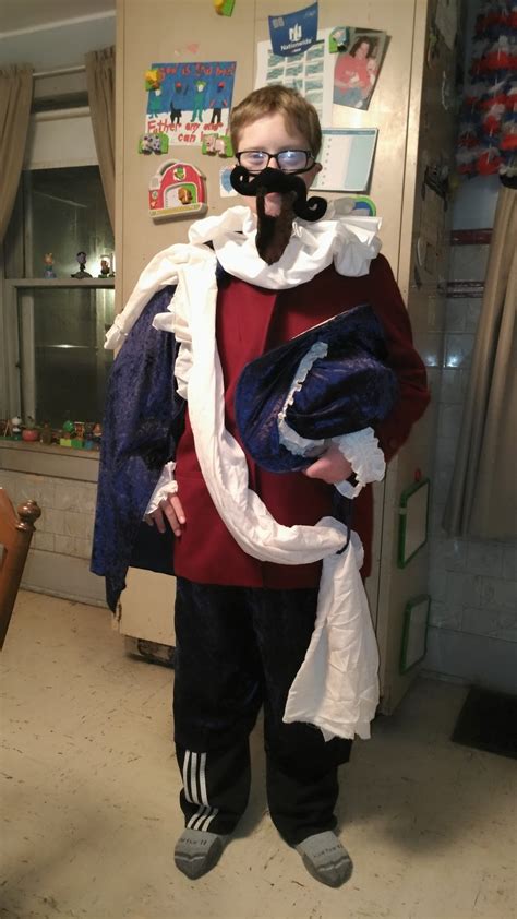 Kathy's Quilting Blog: Explorer Day -- Henry Hudson Costume for 5th Grade