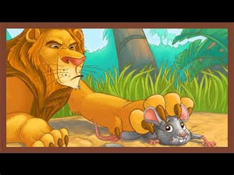 ‫قصة الاسد و الفأر the lion and the mouse story Arabic‬‎ - YouTube