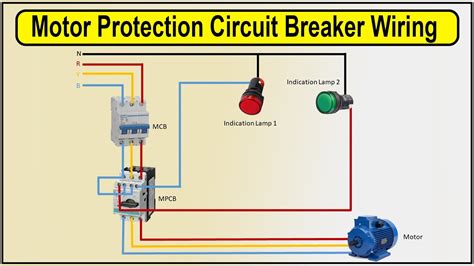 Motor Protection Circuit Breaker Wiring Diagram