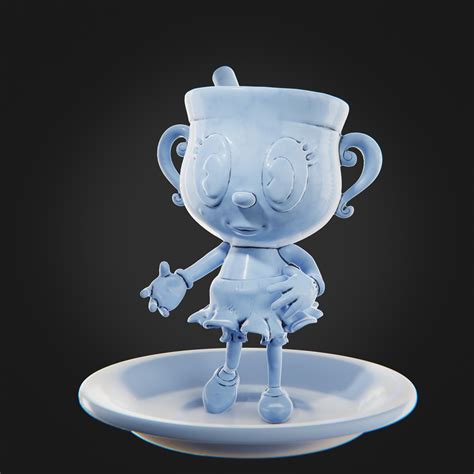 ArtStation - Ms. Chalice - Cuphead (FAN ART)