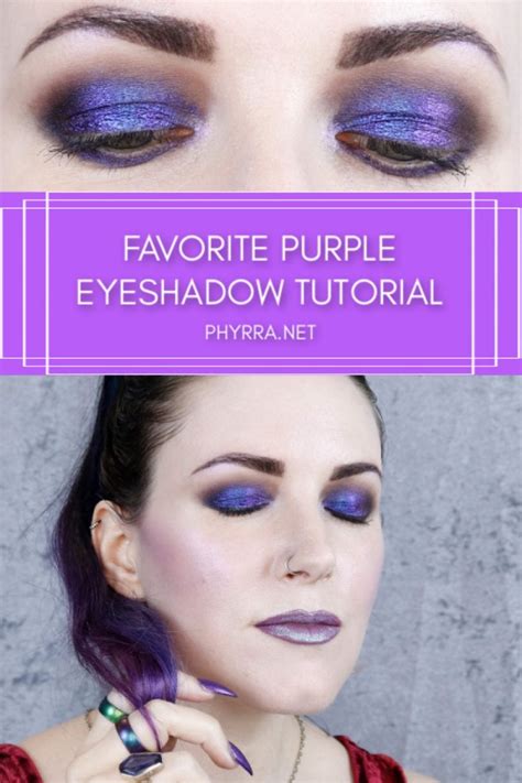 Favorite Purple Eyeshadow Tutorial with Baby Bat Beauty Amulet