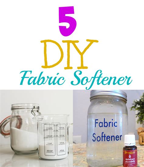 5 Homemade Fabric Softener Recipes