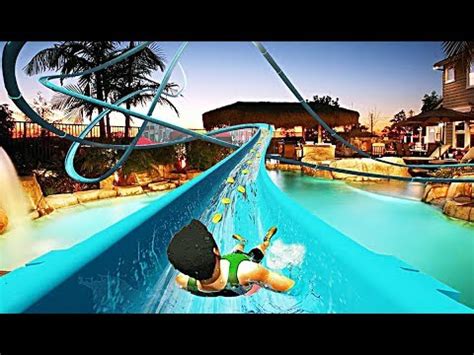 Water Slide Sliding Water Games - Level 1-5 (Android Game) - YouTube