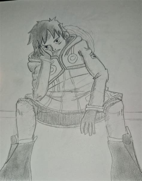 Luffy Egghead Sketch by JAG18 on DeviantArt