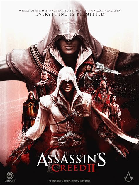 Assassin's Creed 2 - Ezio's Trilogy Alternative Poster - PosterSpy Asesins Creed, All Assassin's ...