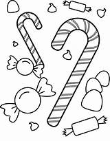 Candy Cane Coloring coloring Page  Download Print Or Color Online For sketch template