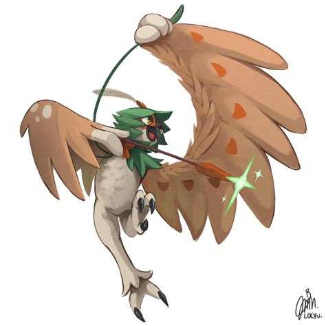 I drew a Decidueye! : r/pokemon