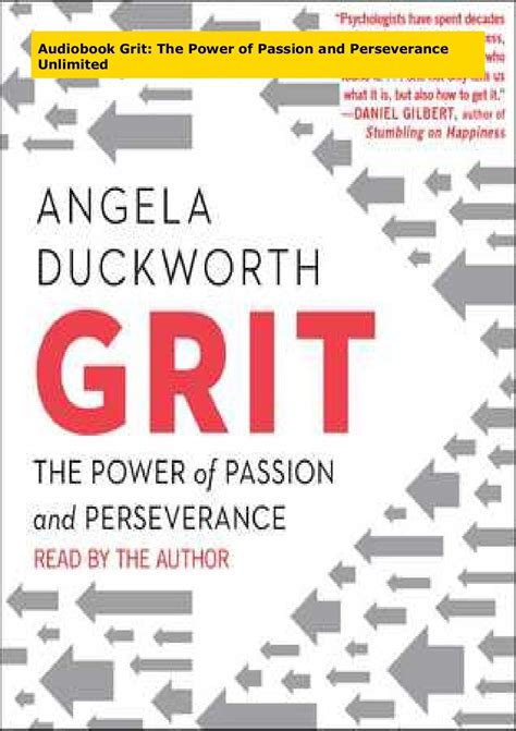 Audiobook Grit: The Power of Passion and Perseverance Unlimited