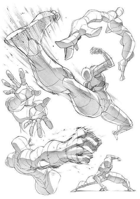 Pin by Jose Luis on POSES DE BATALLA | Drawing reference poses, Anime ...