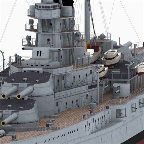 3D Battleship Revenge Class | 1143372 | TurboSquid