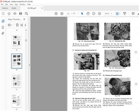 Clark Wheel Loader 35B Shop Manual 637BE - PDF DOWNLOAD - HeyDownloads ...