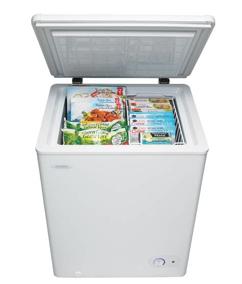 DANBY Compact Chest Freezer, 3.8 Cu. Ft. - 6RNR3|DCF038A3WDB - Grainger