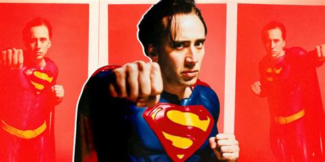 The Doomed History of the Tim Burton/Nicolas Cage Superman Movie ...