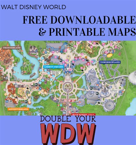 Disney World Maps: Downloadable Disney Parks, Resort, Event Maps ...