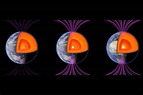 Earth's solid inner core formed 550 million years ago