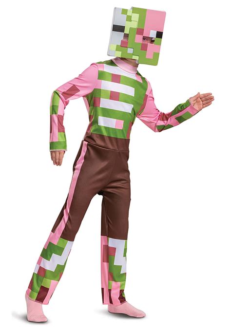 Minecraft Zombie Pigman Classic Kids Costume - Walmart.com