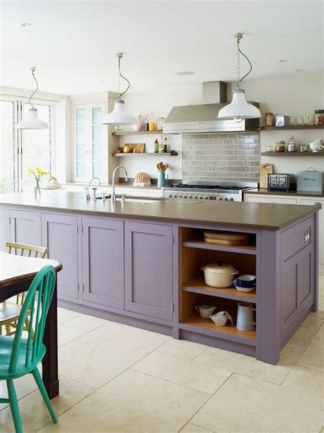 7 Purple Kitchens That Dared to Dream | Beautiful kitchen cabinets ...