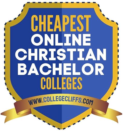 Top 11 Cheapest Online Christian Colleges - College Cliffs