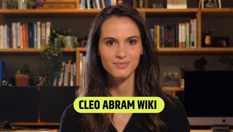 Who Is Journalist Cleo Abram? Wiki, Biography, Real Name, Net Worth ...