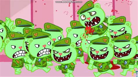 Every Flippy Deaths in Happy Tree Friends - YouTube