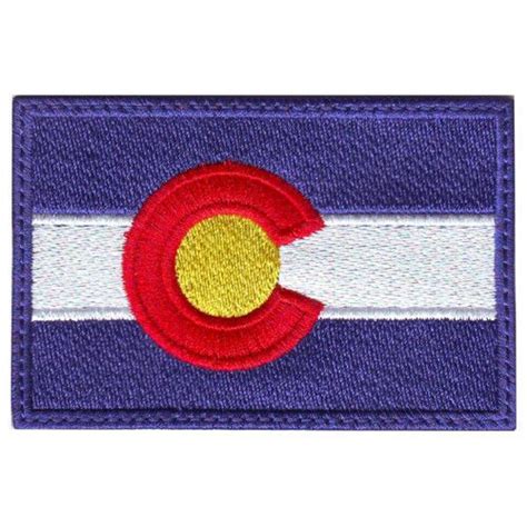 Colorado Flag Embroidered Patch | eBay | Flag patches, Embroidered ...