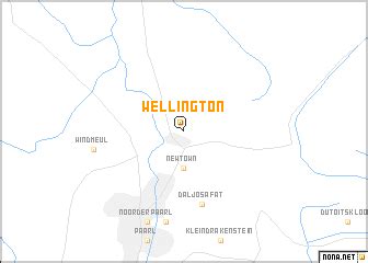 Wellington (South Africa) map - nona.net